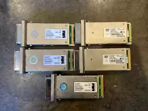 Lot of  5 Genuine Cisco X2-10GB-SR V03 Transceiver Module 10-2205-03 V03
