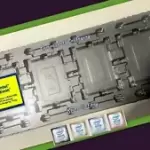 3 Intel Xeon Silver Bronze CPU Tray for Socket LGA4189 Processor - Fits 12 CPUs