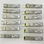12X Cisco 30-1410-03 1000BASE-T SFP (MINI-GBIC) Plug-in Transceiver Module /USED