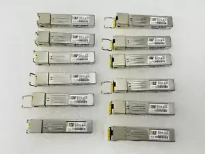 12X Cisco 30-1410-03 1000BASE-T SFP (MINI-GBIC) Plug-in Transceiver Module /USED