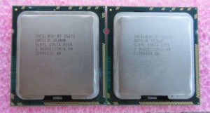 MATCHED PAIR Intel Xeon X5675 Hex Core SLBYL 3.06GHz / 12M / 6.40 CPU Processor