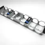 Dell PowerEdge R610 Server Fan Assembly Cage for RX920 P/N:7YNKT Tested Working