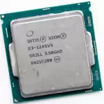Intel Xeon E3-1245 v5 SR2LL LGA1151 3.9GHz Boost Quad Core Processor Missing Cap