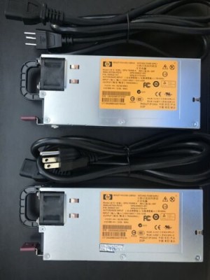 (x2) HP 750W Server Power Supply 511778-001, 506822-201, 506821-001, HTSNS-PL18