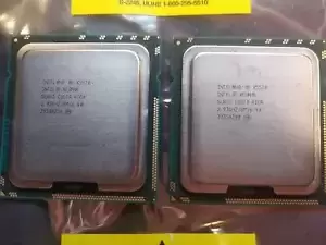 Matched Pair of Intel Xeon X5570 2.93 GHz Quad-core SLBF3 Processors