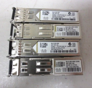 Lot of 4 !!! Genuine Cisco GLC-SX-MM 850nm 550m SFP Transceiver 30-1301-04