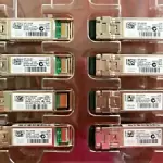 Lot of 8 New Genuine Cisco SFP-10G-SR 10-2415-03 v03 SFP 10GbE Transceiver +200p