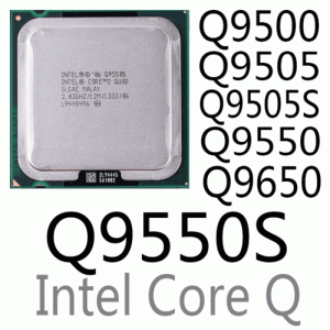 intel  Q9500 Q9505 Q9505S Q9550 Q9550S Q9650 LGA775 CPU Processor