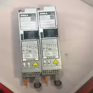 LOT OF 2: DELL POWEREDGE R320 R420 L350E-S1 350W POWER SUPPLY 0P7GV4 - USED