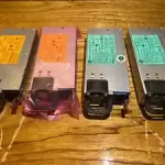 (2) HP 1200W Server Power Supplies And (2)  750W -4 Total - Price For All