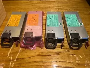 (2) HP 1200W Server Power Supplies And (2)  750W -4 Total - Price For All