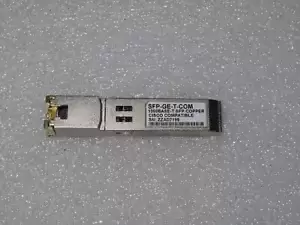 Lot of 4 CISCO SFP-GE-T Copper Transceiver Module