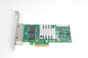 HP 593743-001 593720-001 Quad Port Ethernet Server Adapter NC365T W/Long Bracket