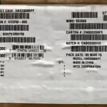 Intel HNS2600KPF Rack, Socket R3, 145 W Compute Module NEW OPEN BROWN BOX