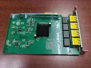 Dell Silicone Quad Port Copper GB Ethernet PCI Exp Server Adapter PE2G4135 V1.0