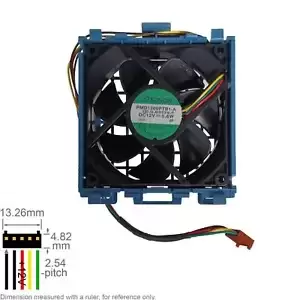 Server Cooling Fan System Cooler HP 114047-075 Sunon PMD1209PTB1 Proliant ML350