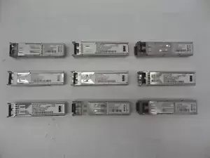 Lot of 9 - Cisco GLC-SX-MM SFP Transceiver Module