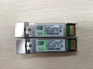 Cisco SFP-10G-SR-S SFP+ MMF 10GBase-SR 850nm Transceiver Module green hologram