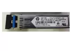 JD119B HP X120 1G SFP LC LX 1310nm 10km SMF SFP-LX Aruba/HPE networks