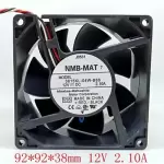 NMB 3615KL-04W-B86 12V 2.10A 9038 3-pin DELL server CPU industrial fan