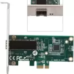Gigabit PCIE X1 Network Card for Intel I210AS SFP LC Single Ports, 2.5GT/s PCI E
