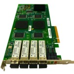 455088-001 I HP StorageWorks 4GB Quad Port Fibre PCI-E Adapter