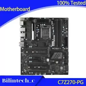 FOR Supermicro C7Z270-PG Server Motherboard Supports I3 I5 I7 128GB DVI Intel