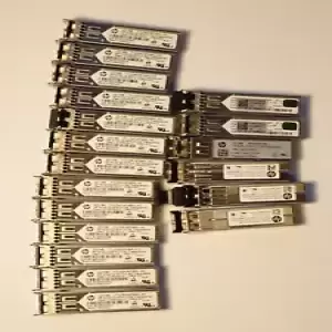 19 pcs HP JD118B X120 1G SFP 1.25G 850nm MultiMode Transceiver Module