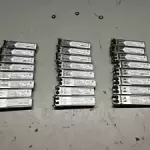 LOT OF 24 Finisar FTRJ8519P1BNL-B1 Fiber Optic SFP Transceiver Modules
