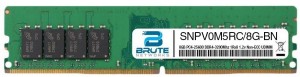 SNPV0M5RC/8G - Dell Compatible 8GB DDR4-3200Mhz 1Rx8 1.2v Non-ECC UDIMM