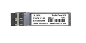 HPE JL293A compatible 25GBASE-SR SFP28 SFP-25G-SR 850nm 100m MMF Transceiver.