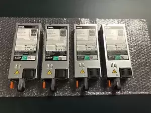 Lot of 4 Dell D495E-S1 495W Platinum Power Supply T430 T330 R630 R730 495W