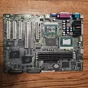 Intel 370 Motherboard Server Board G7ESZ Dual 1 GHz Pentium III 1GB RAM VertexM1
