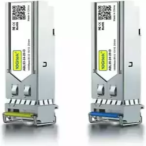 1.25G SFP Bidi Transceiver 1000Base-BIDI 1310/1550nm Modules SMF 20KM For Cisco