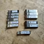CISCO GLC-SX-MM-RGD SFP Transceiver Lot FTLX1370W4BTL-TM SFP-SX-D C57-80-GD
