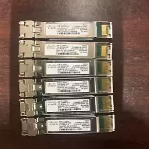 Lot of 6 Cisco FET-10G 10-2566-02 10GB SFP+ Fabric Extender Transceiver