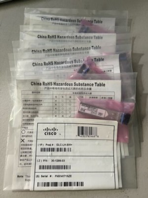 FACTORY SEALED CISCO GLC-LH-SM 1000BASE-LX SFP Transceiver 1310nm 10km SMF LC