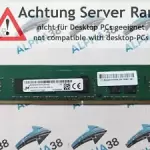 Micron 4 GB DDR4-2133 PC4-17000P-R MTA9ASF51272PZ-0.0705oz1 1Rx8 1.2 V Server