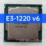 Intel Xeon E3-1220 v6 SR329 3.0GHz 4C/4T 8MB 72W LGA1151 CPU for C232/C236