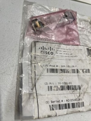 OEM Original Cisco System SFP-10G-SR-S 10 GigE MMF Transceiver Module 10-3105-01