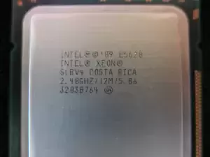 Intel Xeon E5620 CPU 2.40Ghz 4-Core 8 Thread 12MB Cache Processor SLBV4