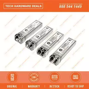 717875-001    HP MSA 2040 8Gb Short Wave Fibre Channel SFP+ 4-pack Transceiver