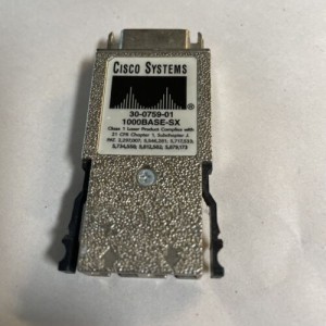 Cisco 30-0759-01 1000 Base-SX Short Wave GBIC Transceiver @CPU17