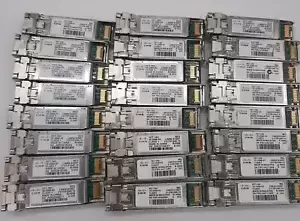 Lot of 24 Genuine Cisco FET-10G 10Gb SFP+ Transceiver Module 10-2566-02