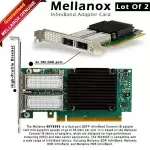 Lot X 2 IBM 98Y8995 Mellanox CB194A 2-Ports 56GB Connect-IB InfiniBand Adapter