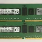 Lot of 2 SK Hynix HMA41GR7MFR4N-TF 8GB 1Rx4 PC4-2133P Server RAM