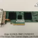 Qlogic QLE2564L-IBMP 4-Port 8Gbps Fiber Channel Adapter, PX4810404 Low-Profile