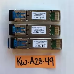 Lot of 3 Cisco OEM Genuine GLC-LH-SM 30-1299-03 SFP Transceiver Modules L2-1(1)