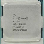 Intel Xeon W-2104 - 3.2GHz Quad-Core (SR3LH) CPU Processor