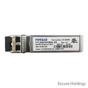 Finisar 10 Gbase-SR SFP+ Transceiver Module Extended Temp F/s FTLX8574D3BNL-E5